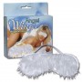 Sexy Maschera danotte white con pelo bianco