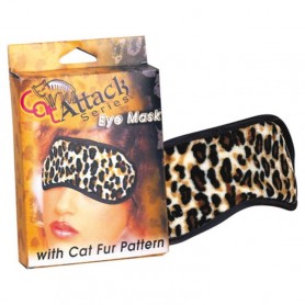 Maschera copri occhi leopard hot dream