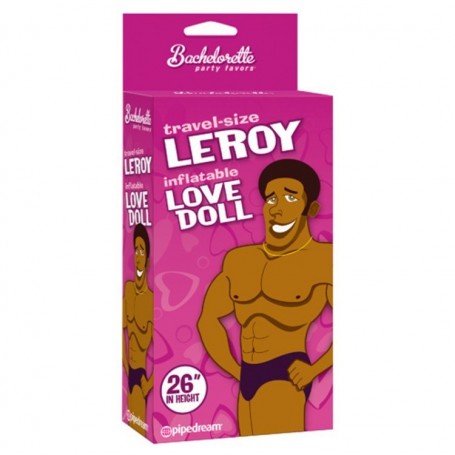 Bambolo gonfiabile da viaggio bachelorette party favors travel size leroy love doll