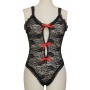 Body di pizzo floreale teddy cupples Black