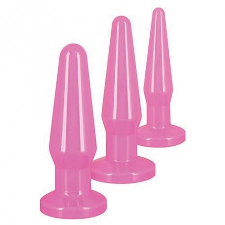 Kit plug anali anal dildo best butt buddies pink