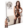 Tutina sexy Intimo sexy Catsuit nera Basque Suspender set Wonder