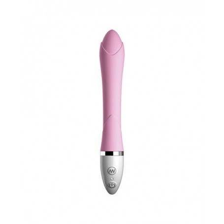 Vibratore classico design crush darling light pink stimolatore vaginale soft