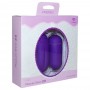 Ovulo vaginale con vibrazione pleasure shiver Large purple