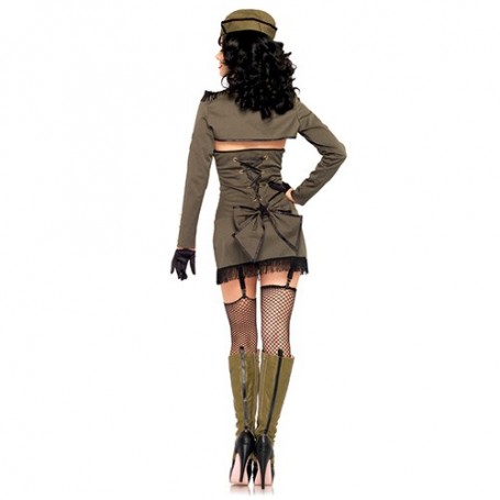 ABITO PIN UP ARMY GIRL