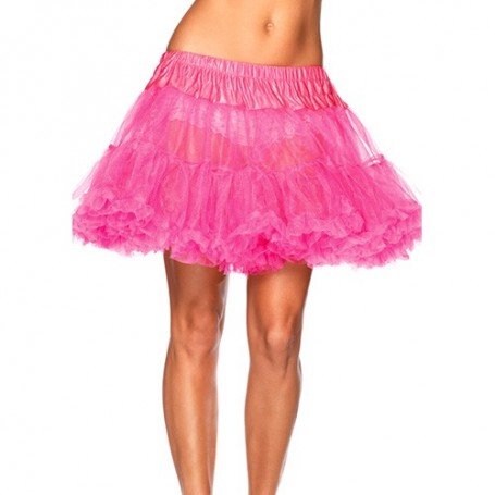 SOTTOGONNA RUFFLE HOT PINK