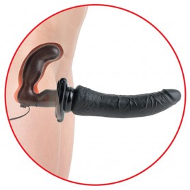 Vibratore strap on con plug fetish fantasy series deluxe vibrating penetrix strap-on