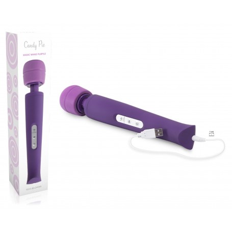 Stimolatore clitoride wand massanger purple