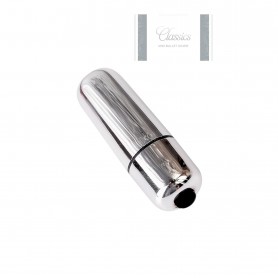 Mini vibratore vaginale per clitoride Bullet classic Silver