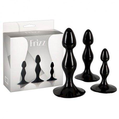 Kit plug anali frizz butt plug set