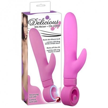 Vibratore Rabbit Delicious Klit Tickler