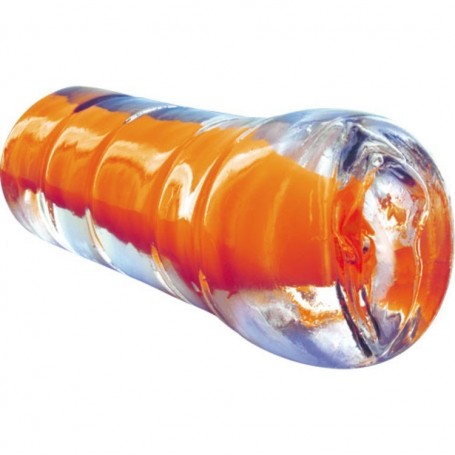 Masturbatore fluo orange