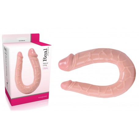 Fallo realistico doppio Double dildo real rapture u-shaped