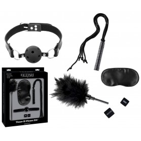 Kit bondage Limited edition tease morso frusta maschera