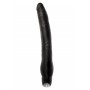 Vibratore dildo vaginale anale maxi long vibe Black