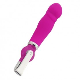 Vibratore vaginale in silicone ricaricabile stimolatore delux punto G