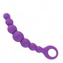 Fallo anale in silicone plug butt Bubble chain Lilla