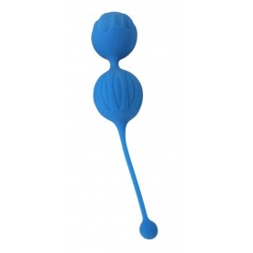 Palline vaginali orgasm balls sexy in silicone Blu
