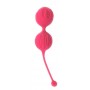 Palline vaginali orgasm balls sexy in silicone kegel ben wa bordò