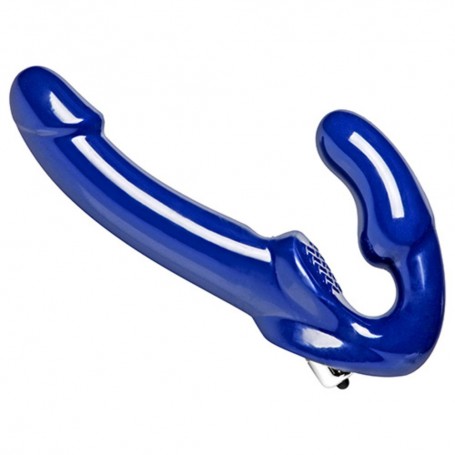 Vibratore Fallo vibrante vaginale indossabile strap on nero doppio