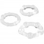 Kit anello per pene ring fallico cockring ritardante eiaculazione precoce