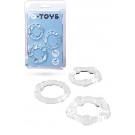 Kit anello per pene ring fallico cockring ritardante eiaculazione precoce