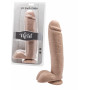 Dildo Fallo realistico Maxi grande dildo skin con testicoli e ventosa the cock 10 flesh