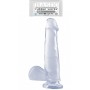 Fallo Vaginale realistico in jelly con ventosa 7,5 basix rubber