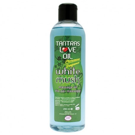 Tantras olio per massaggi - white musk
