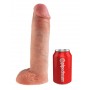 Strap on imbragatura con fallo vaginale realistico king kock dildo flesh