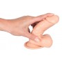 Fallo vaginale anale realistico con ventosa Dildo chiaro lover mini