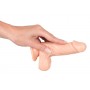 Fallo vaginale anale realistico con ventosa Dildo chiaro lover mini