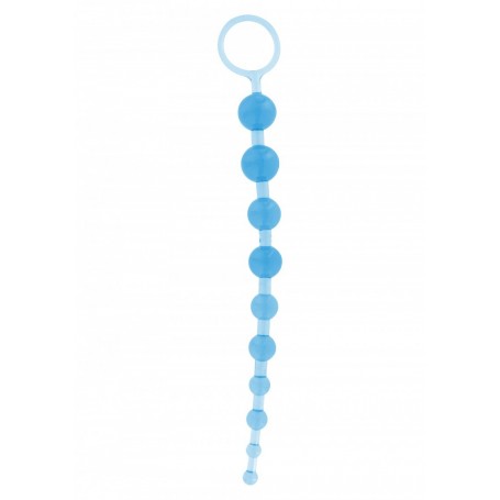 dildo anale fallo palline del piacere blu thai beads