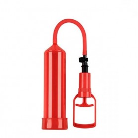 Pompa per allungare il pene sviluppatore pump up push touch Rosso