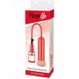 Pompa per allungare il pene sviluppatore pump up sense touch rosso