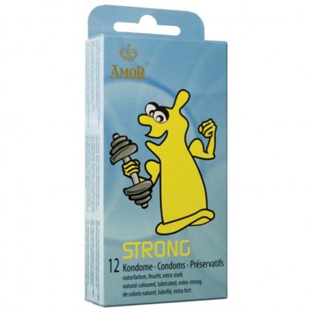 Profilattici anali amor strong 12 pz
