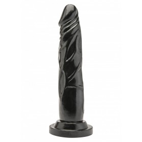 Fallo con ventosa realistico dildo vaginale nero cock 7