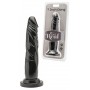 Fallo con ventosa realistico dildo vaginale nero cock 7