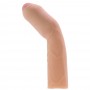 Guaina Fallica prolunga per pene uomo cyberskin 3 inche xtra thick brown