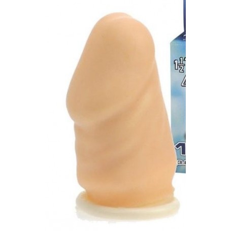 Guaina fallica indossabile per pene lunghezza 4 cm