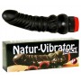 Vibratore nero realistico real dildo fallo vaginale vibrante natur black sex toys