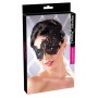 Maschera per notte da donna sexy nera veneziana gothic charm