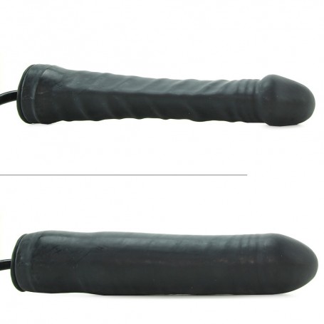 Fallo Vaginale realistico dildo gonfiabile nero sex toys black stud 9,5