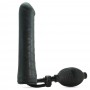 Fallo Vaginale realistico dildo gonfiabile nero sex toys black stud 9,5