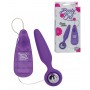 Vibratore Plug anale fallo con vibrazione butt Booty Call Booty Glider Viola