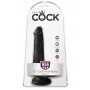 Fallo nero king cock dildo realistico vaginale con testicoli 6 cock