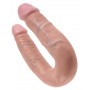 Fallo doppio vaginale anale dildo realistico king cock flesh shaped medium flesh