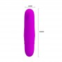 Stimolatore vaginale vibratore per punto G e clitoride dildo vibrante in silicone pretty love 10 function