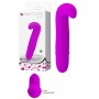 Stimolatore vaginale vibratore per punto G e clitoride dildo vibrante in silicone pretty love 10 function