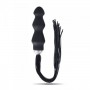 dildo con frusta fallo vaginale anale in silicone fetish bondage wavy whip